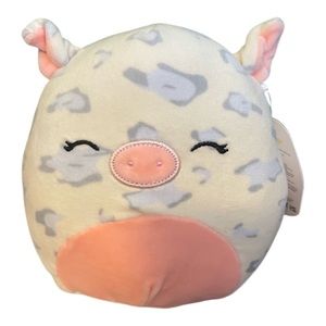 Squishmallows Rosie the Pig  7" White Spotted NWT